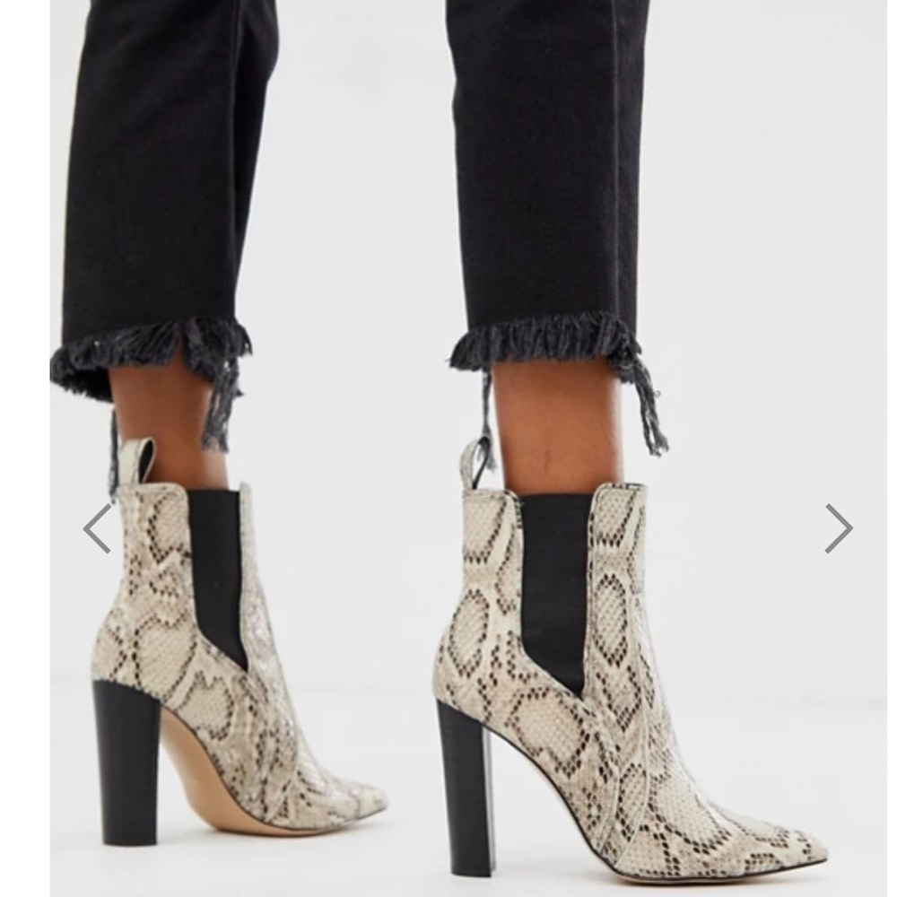 Sold out river island snake skin boots